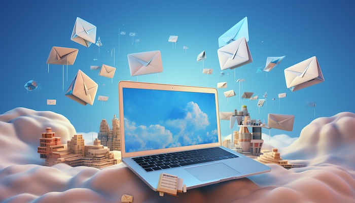 Abbildung, die das Konzept der Folge-E-Mails zeigt