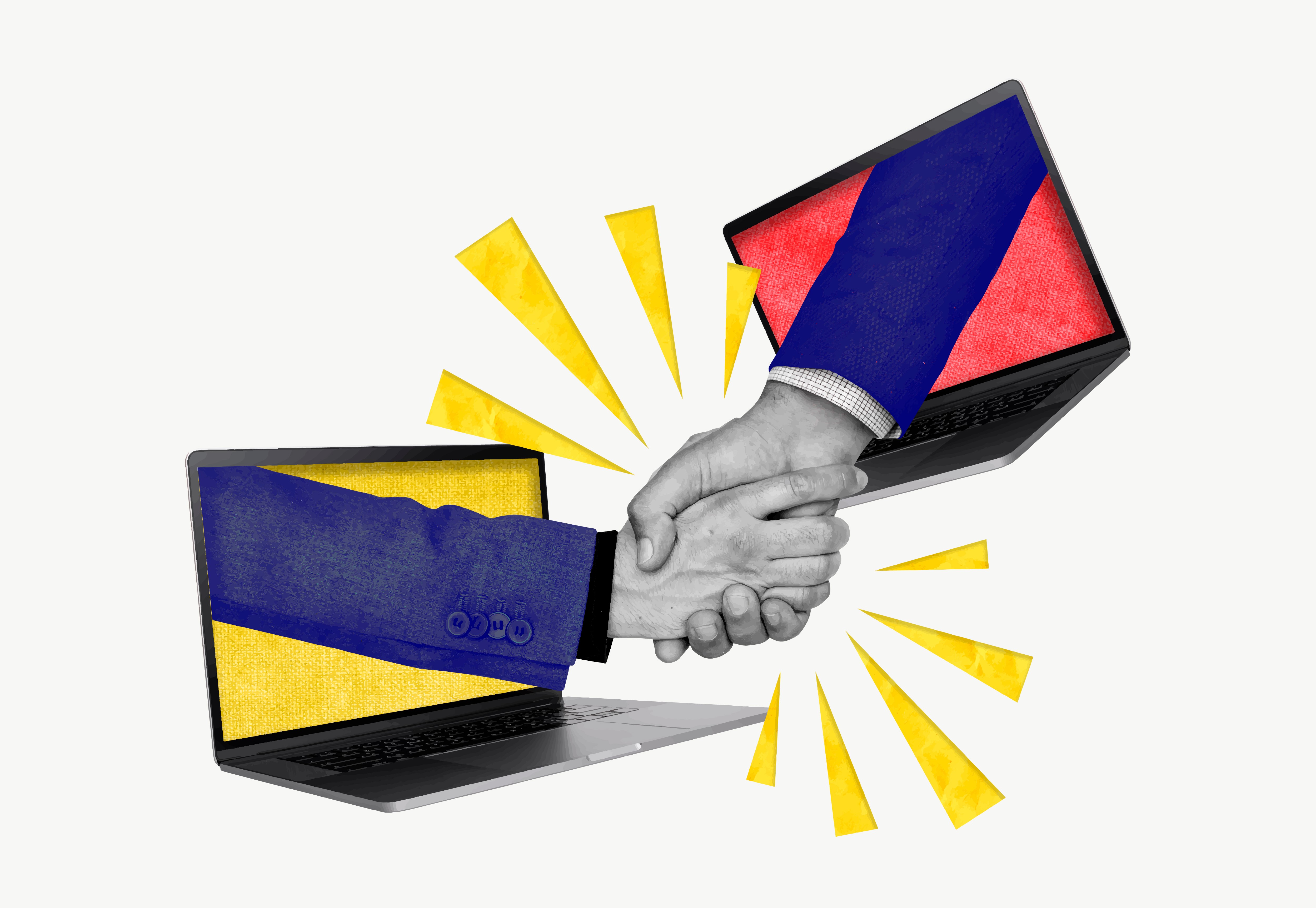 deux mains qui tremblent