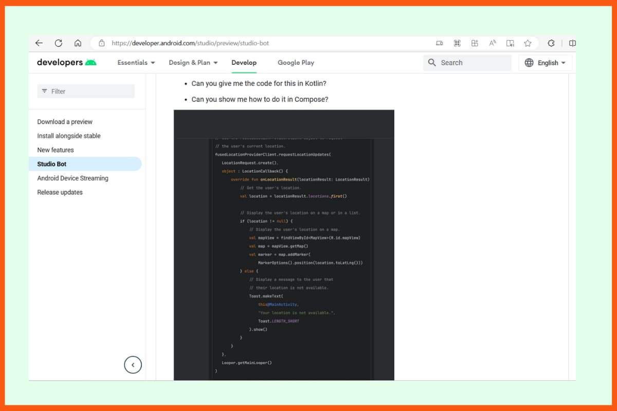 أفضل أدوات مساعد ترميز AI - Studio Bot من Google
