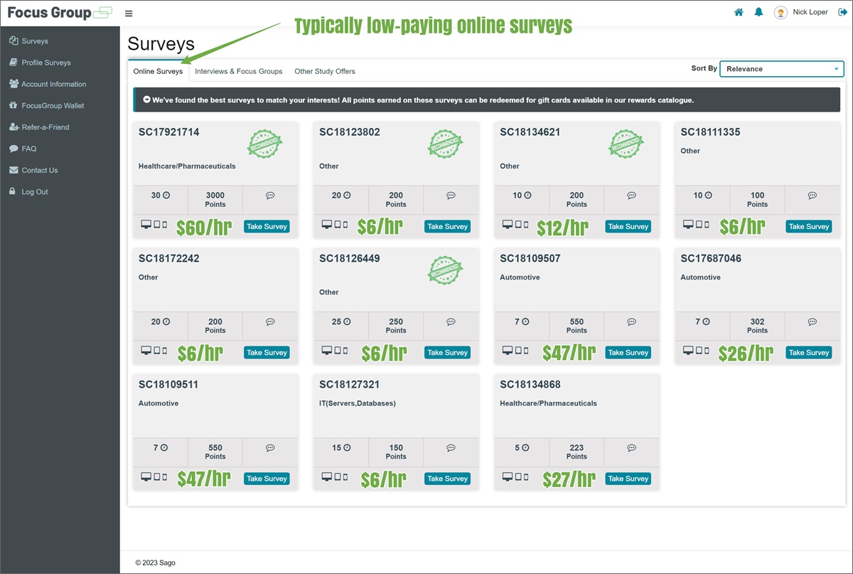 焦点小组在线调查