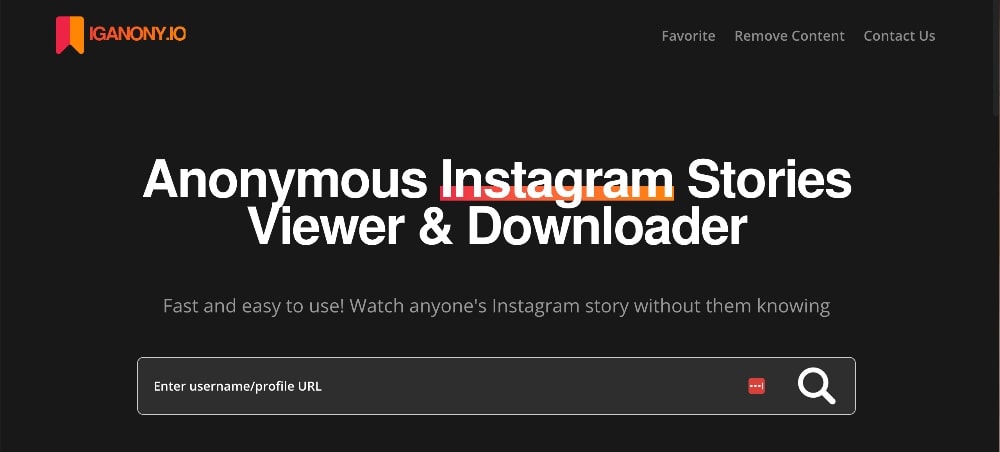 IG Anonym Viewer-App