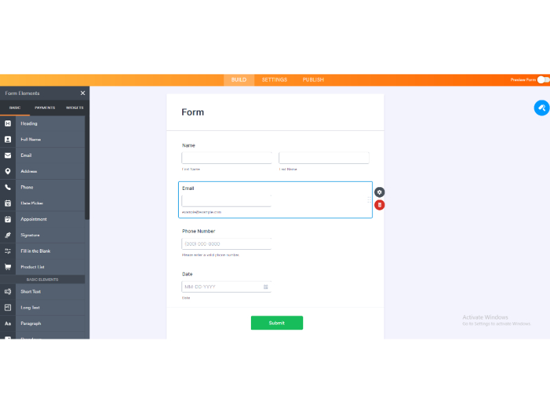 Jotform - Kodsuz Form Oluşturucu