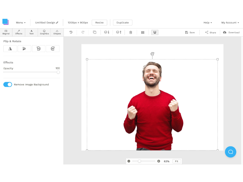 Snappa - Kodsuz fotoğraf düzenleme Aracı