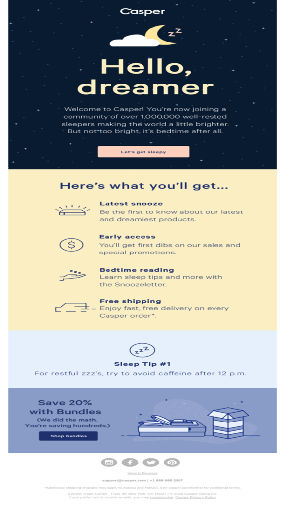 Agregar color en el correo electrónico