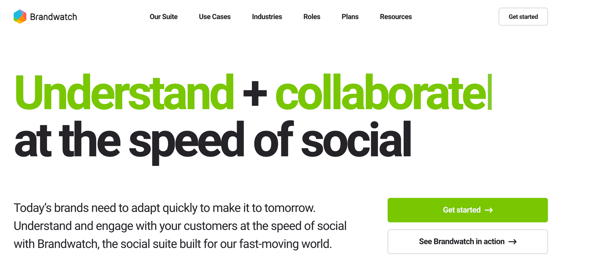 Brandwatch: herramientas de marketing de IA