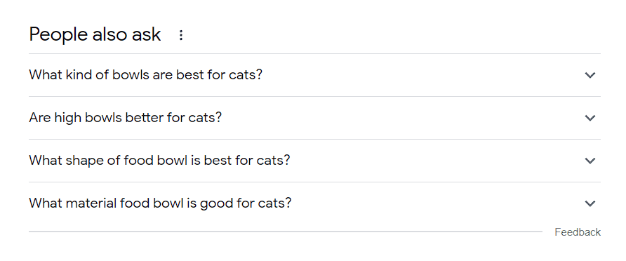 Google'daki 'İnsanlar şunu da soruyor' bölümünün ekran görüntüsü