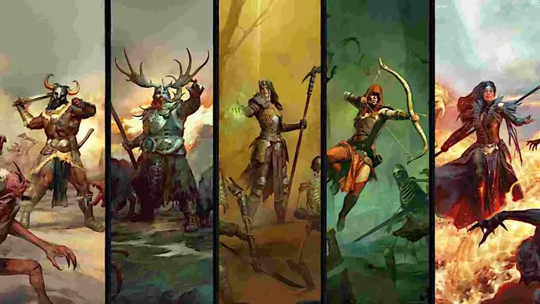 Diablo IV'te Yeni Karakter Sınıflarının Tanıtımı