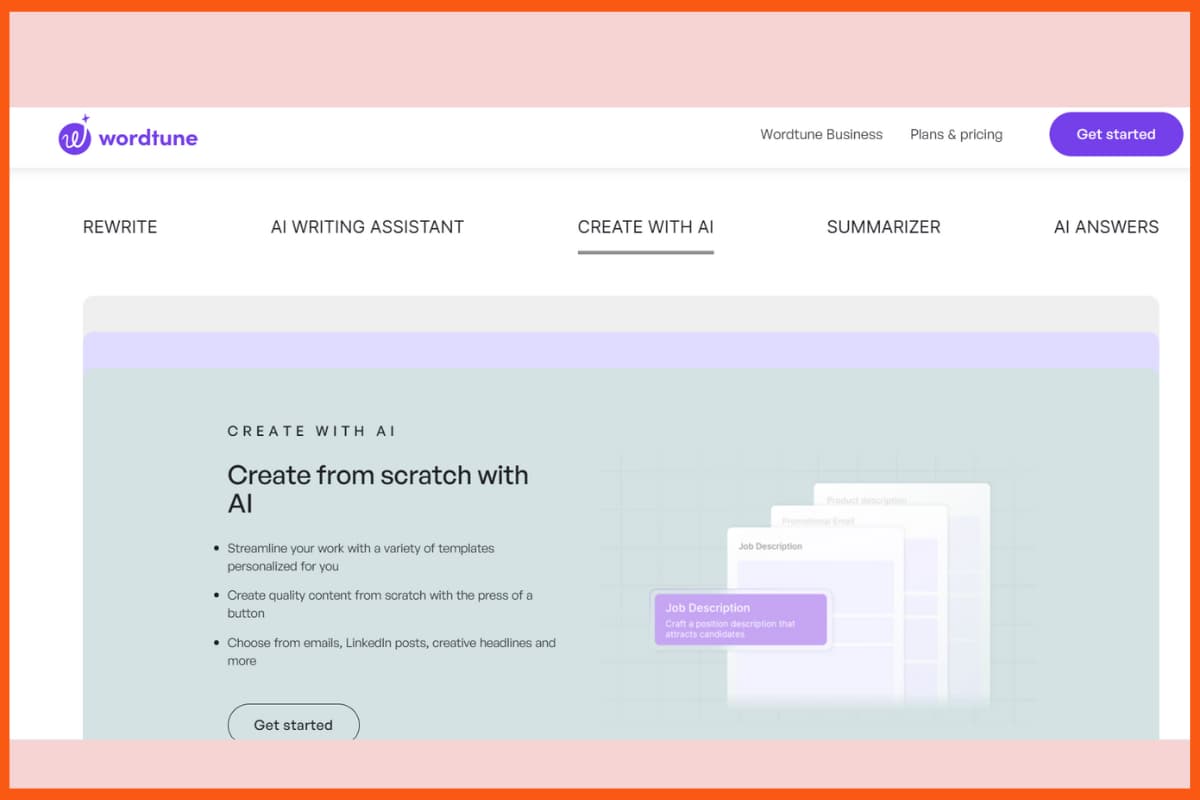 10 лучших инструментов копирайтинга на базе искусственного интеллекта — Wordtune