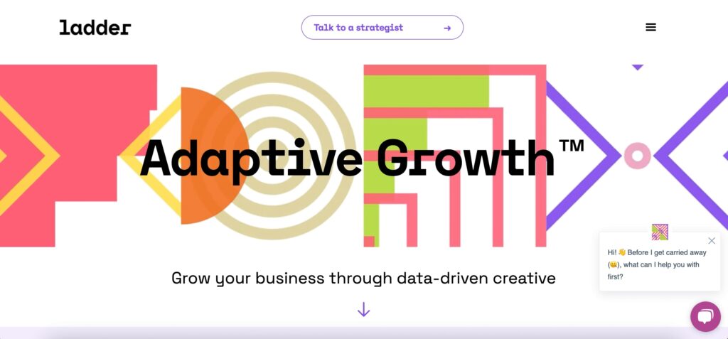 ภาพหน้าจอของเว็บไซต์ Ladder.io