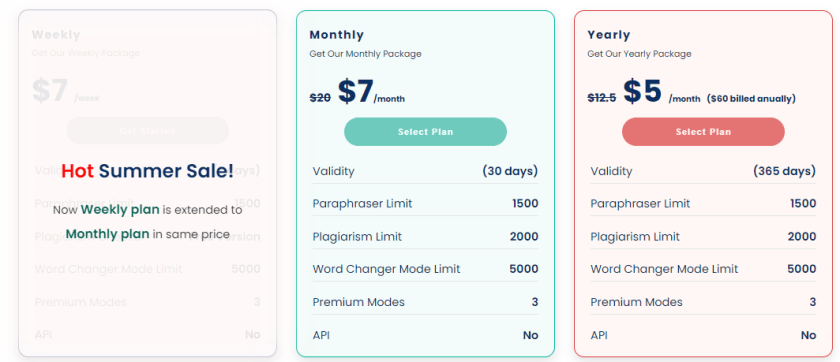 의역: 도구 가격을 보여주는 표입니다.