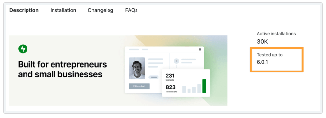 probado hasta el ejemplo de complemento