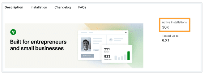 ejemplo de complemento de instalaciones activas