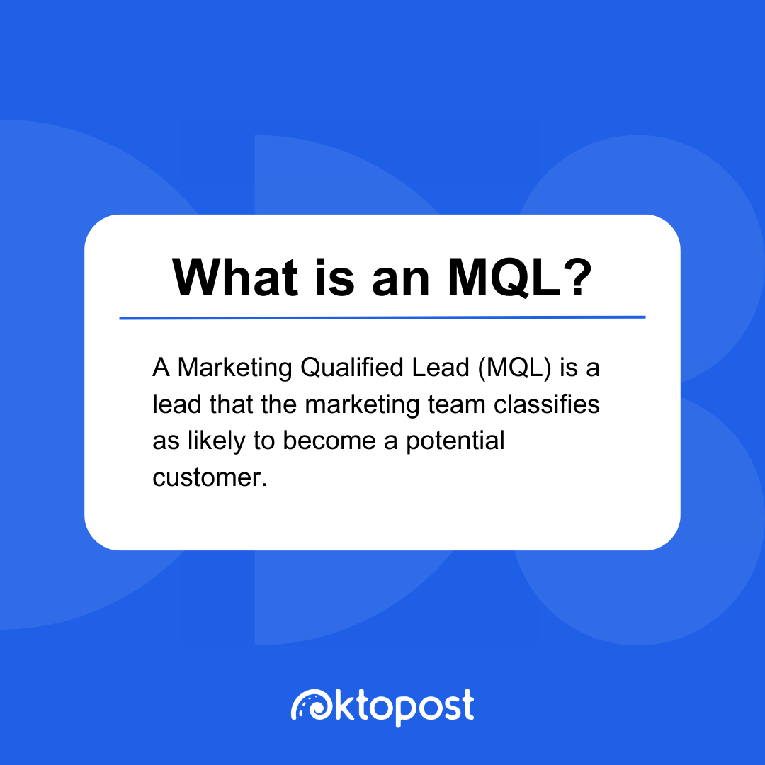 MQLとは何ですか?マーケティング適格リード (MQL) は、マーケティング チームが潜在顧客になる可能性が高いと分類したリードです。