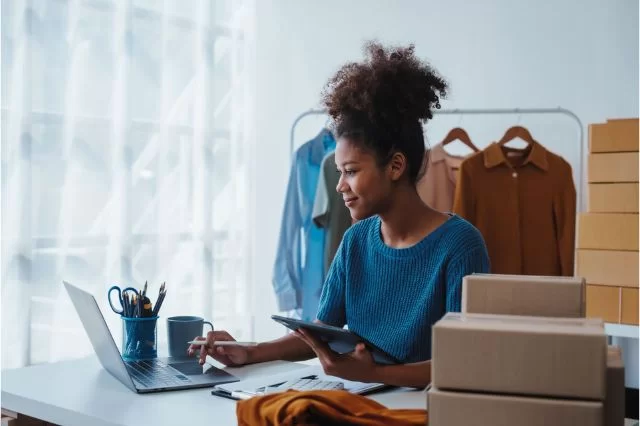 Visibilidad de la marca de ropa