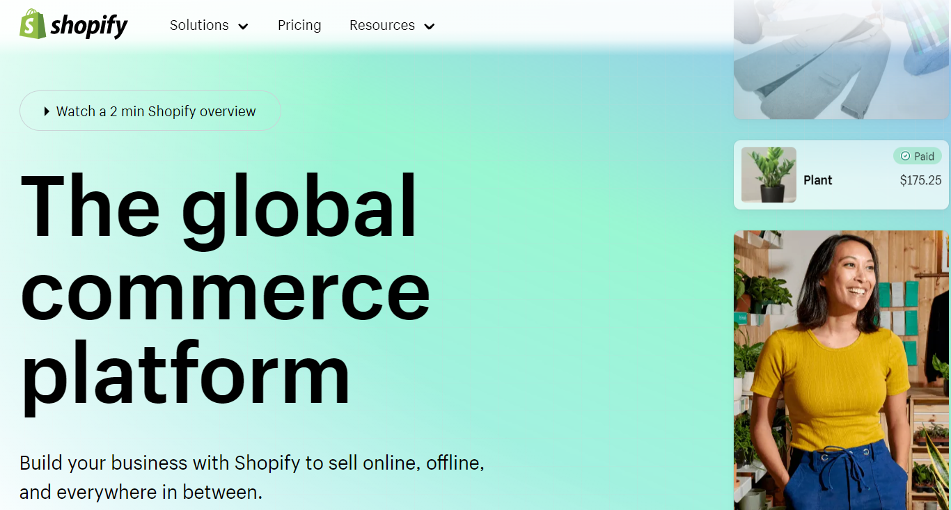 Beneficiile Shopify Benefits of Shopify