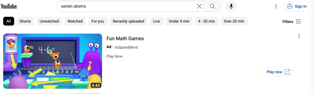 Contoh Iklan YouTube