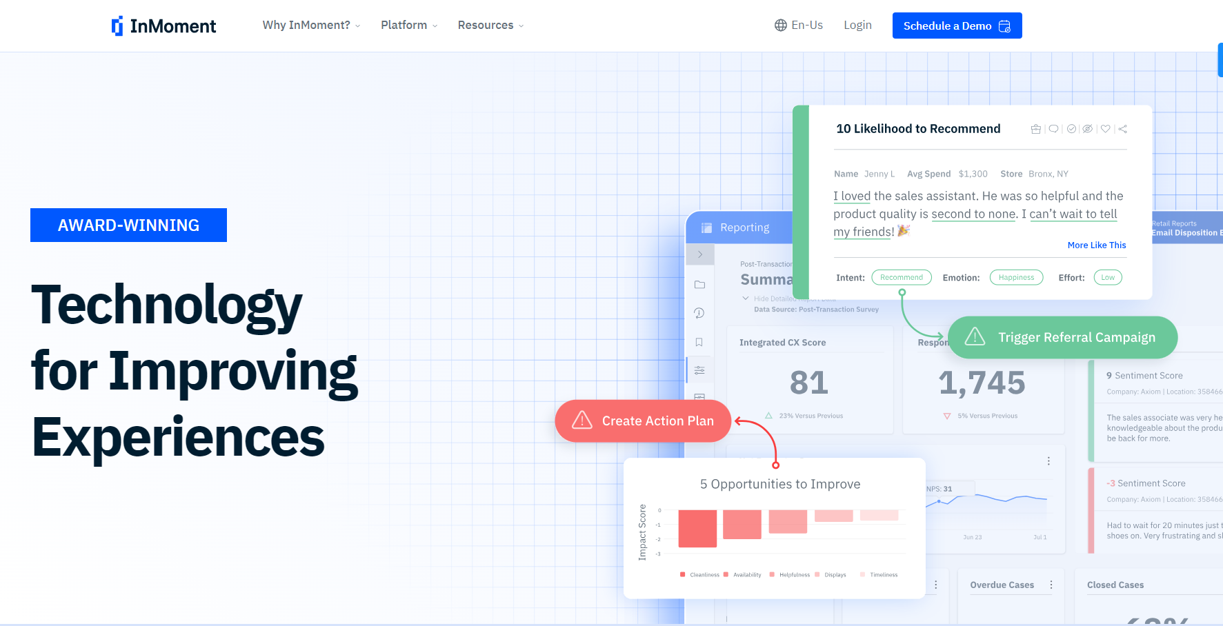7 بدائل لبرنامج GetFeedback CX وDigital - InMoment