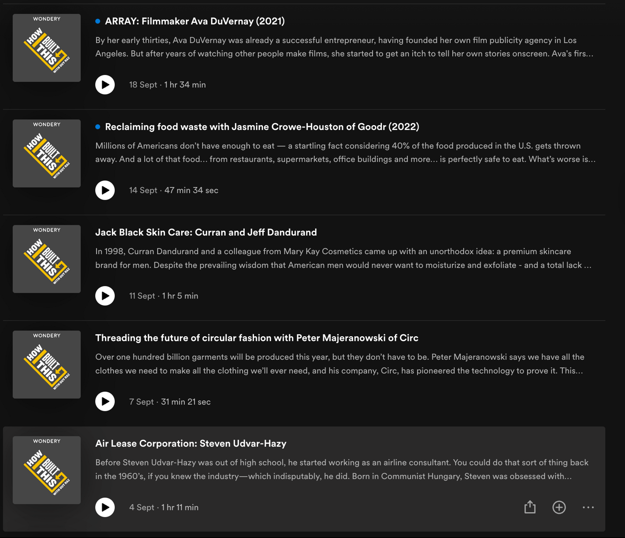 عنوان الحلقة "كيف بنيت هذا" - كيفية بدء البث الصوتي