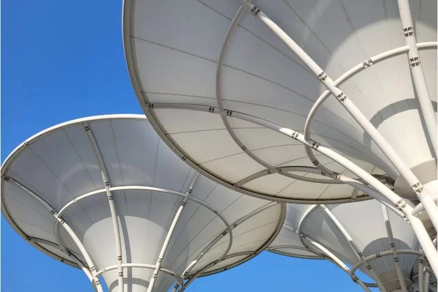 Структура ткани, используемая в телекоммуникационной отрасли