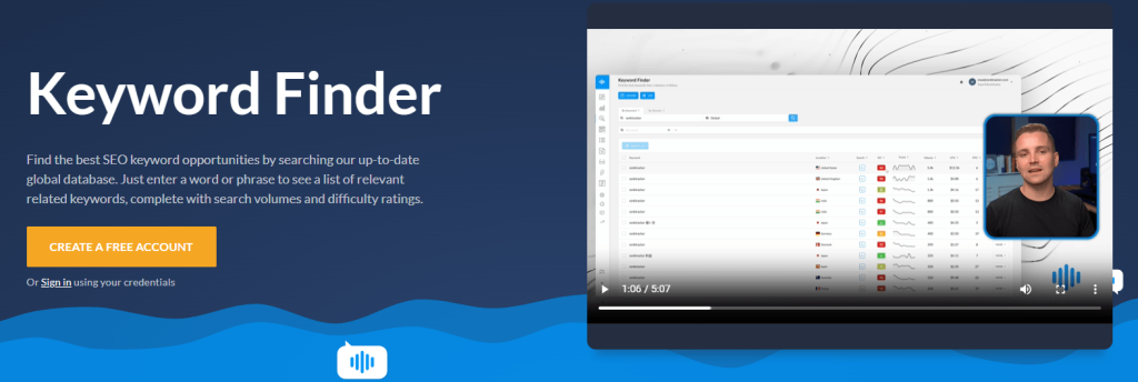 مجموعة أدوات Ranktracker للبحث عن الكلمات الرئيسية