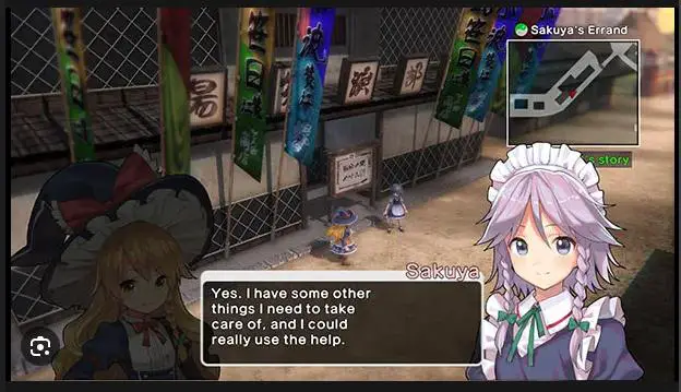 Touhou: Yeni Dünya Konusu ve Anahtar Karakterler