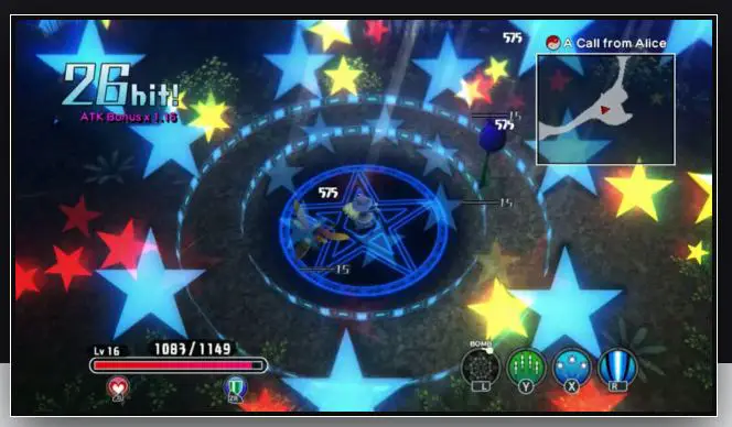 Touhou: Yeni Dünya Oynanış Unsurları