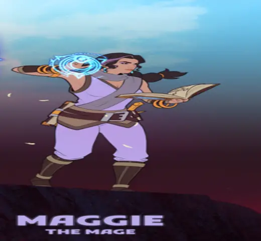 Personaggio del gioco MythForce Maggie