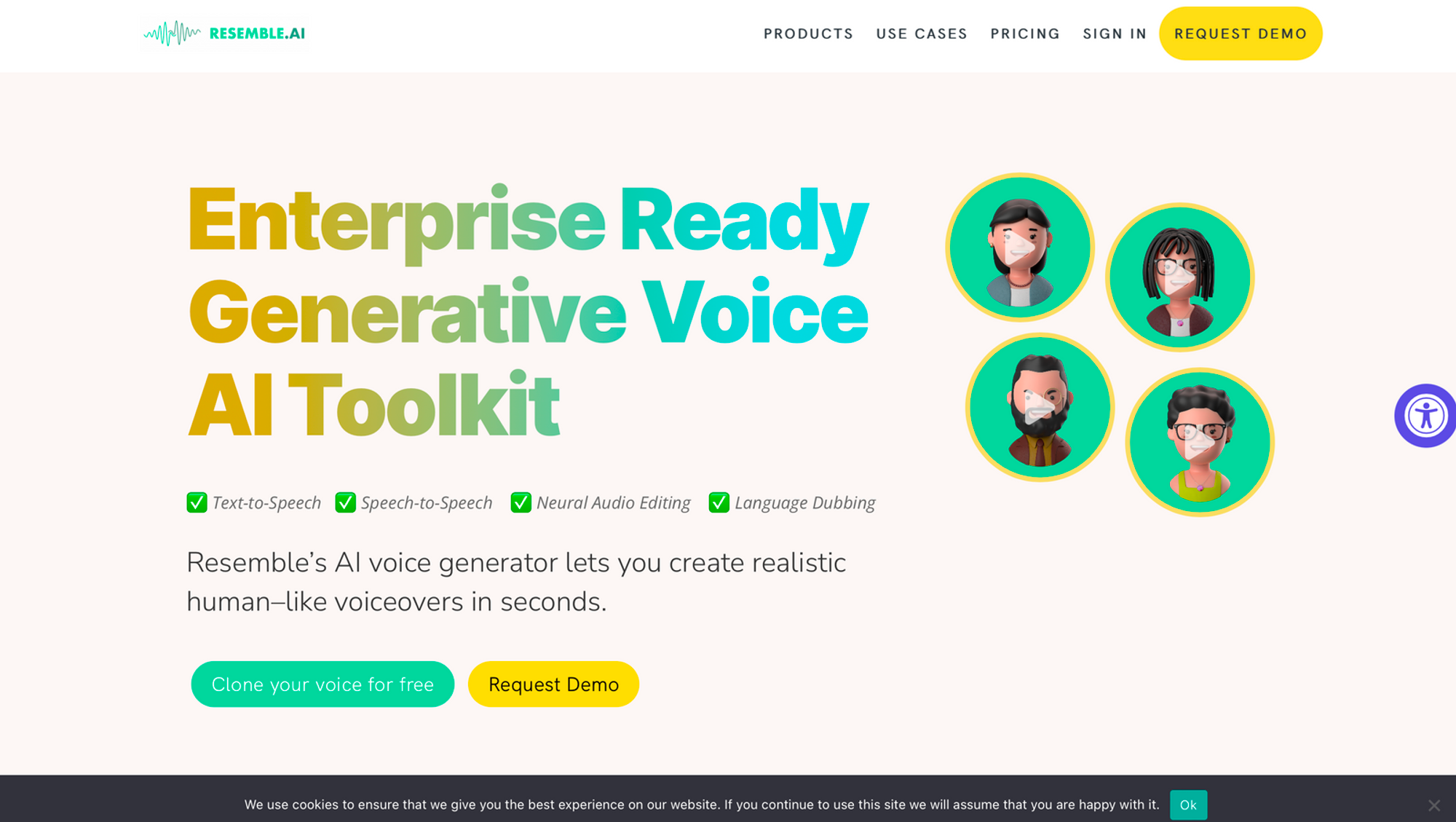 AI'ya benzer - karakter ses üreteçleri