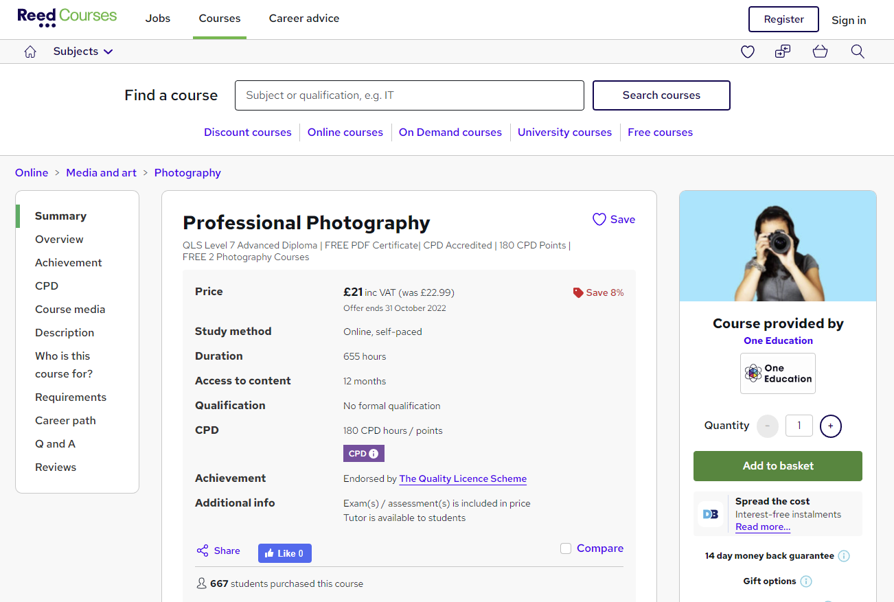 Bir açılış sayfasının ekran görüntüsü