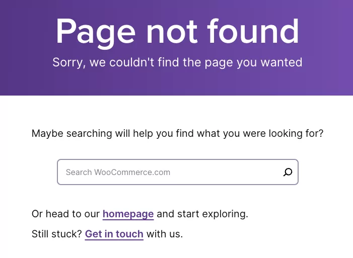 صورة لرسالة لم يتم العثور على الصفحة لـ 404 seo