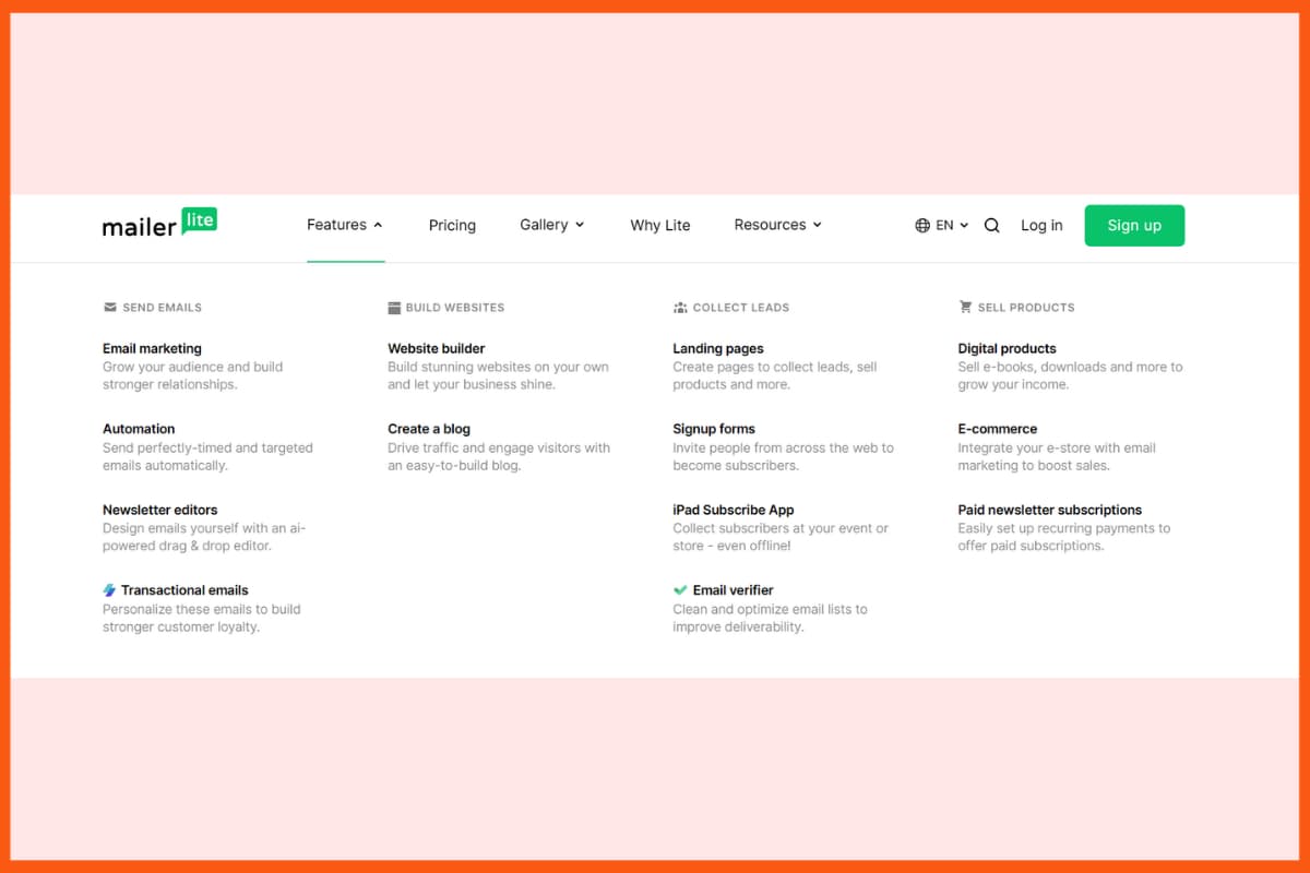 I migliori strumenti di organizzazione e gestione della posta elettronica: Mailerlite
