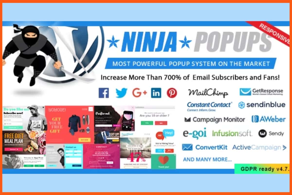 Ninja Popup: i migliori plugin popup Exit-Intent per WordPress