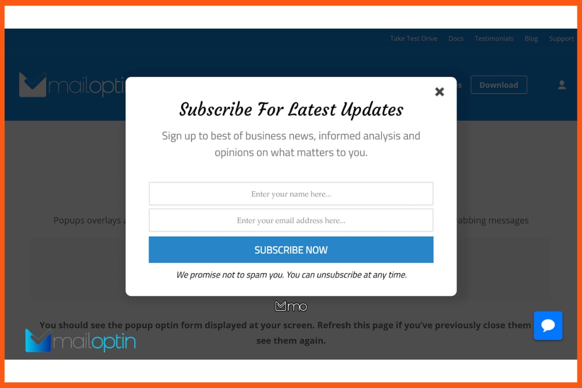 MailOptin: i migliori plugin popup Exit-Intent per WordPress