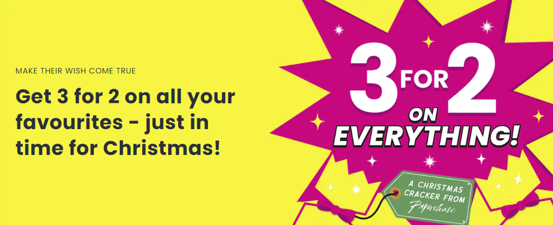 Paperchase CTA'nın ekran görüntüsü