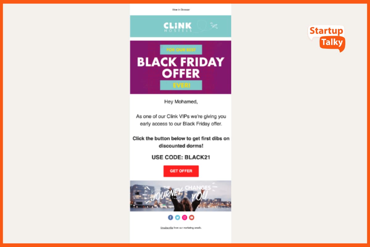 Oferta exclusiva del Black Friday para miembros VIP