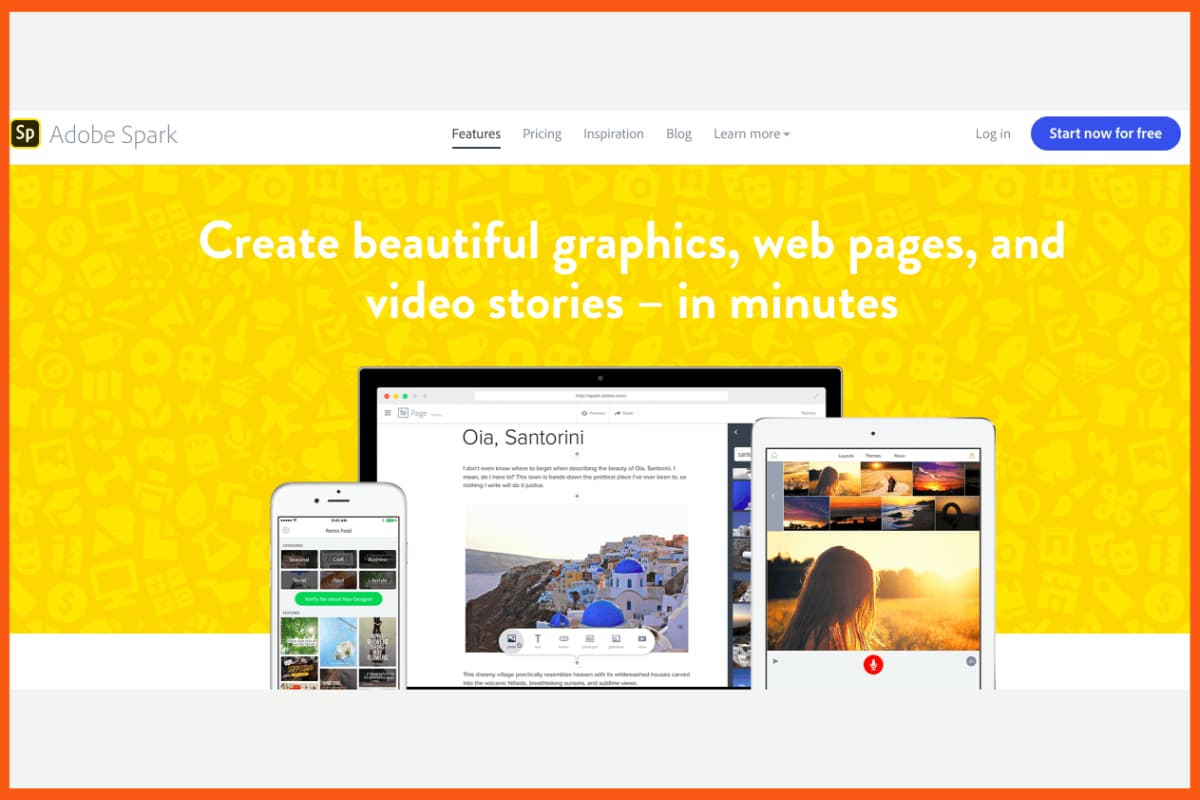 Adobe Spark: il miglior strumento di progettazione basato sull'intelligenza artificiale