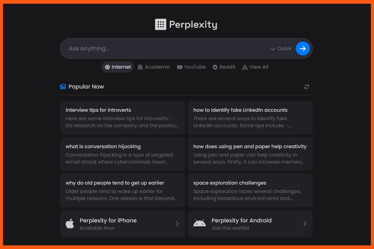 Perplexity AI: il miglior strumento basato sull'intelligenza artificiale per una maggiore produttività