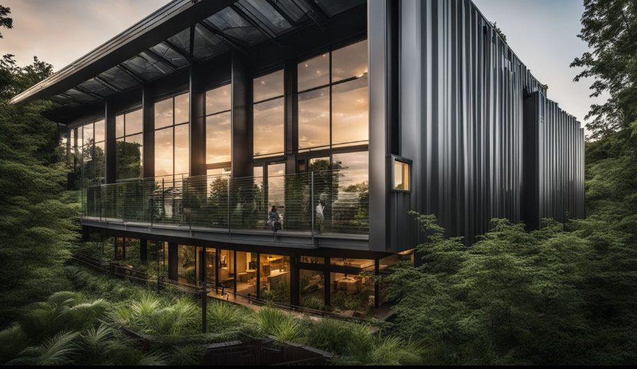 Conceptions de bâtiments métalliques :