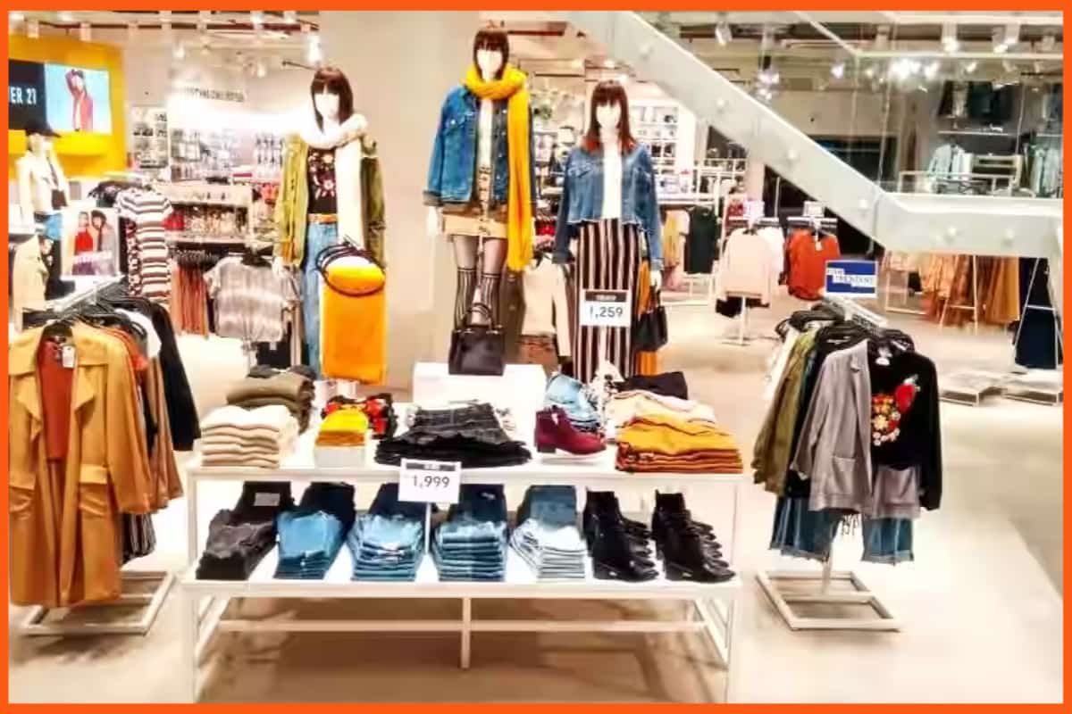 Ассортимент продуктов, предлагаемых Forever 21