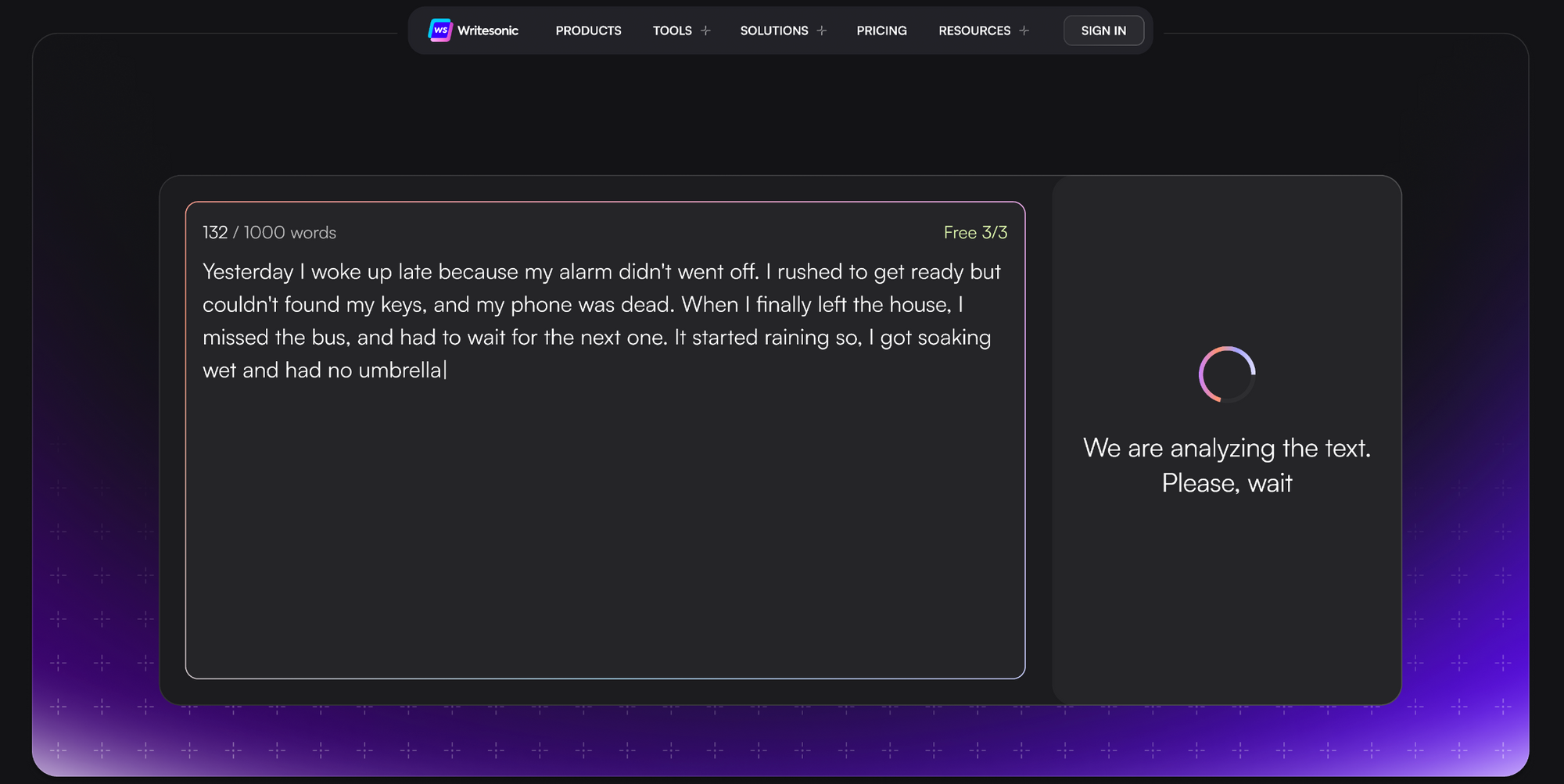 Détecteur de contenu Writesonic AI - Meilleur détecteur AI