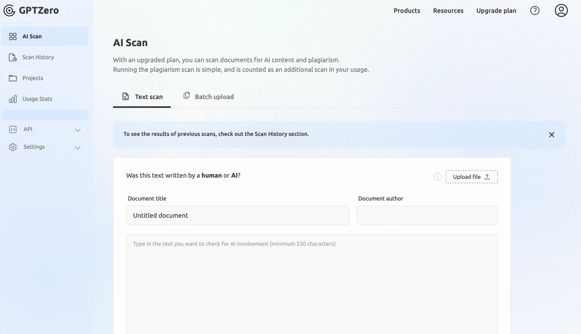 GPTZero - Meilleur détecteur d'IA