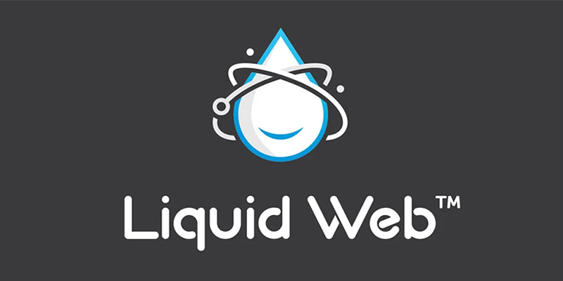 Logotipo de Web líquida