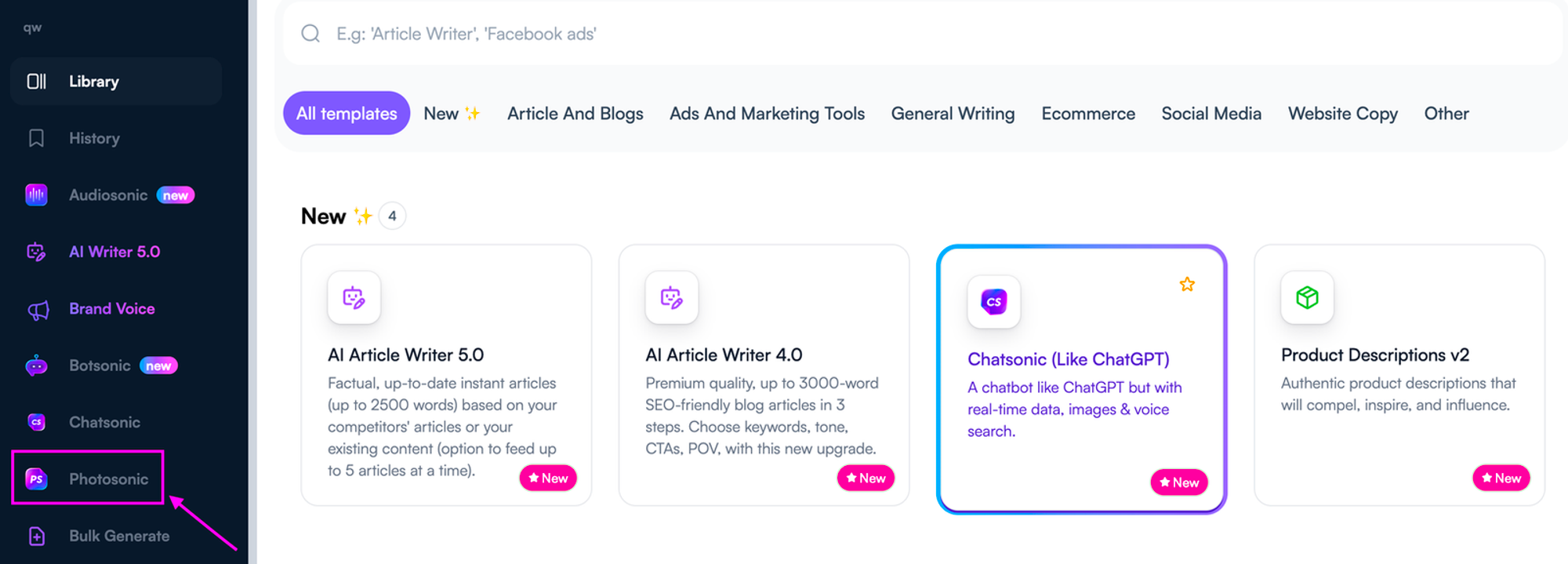 Cara menggunakan generator ai art - langkah 2 - generator ai art