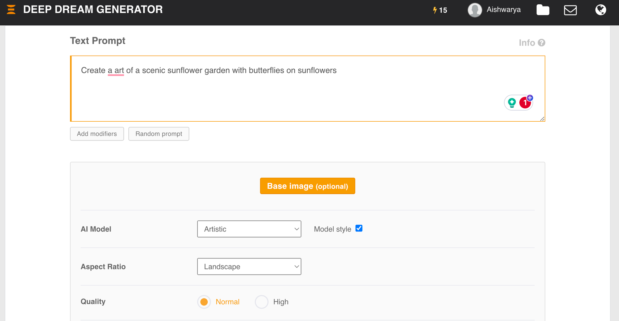 Deep Dream - generator seni AI