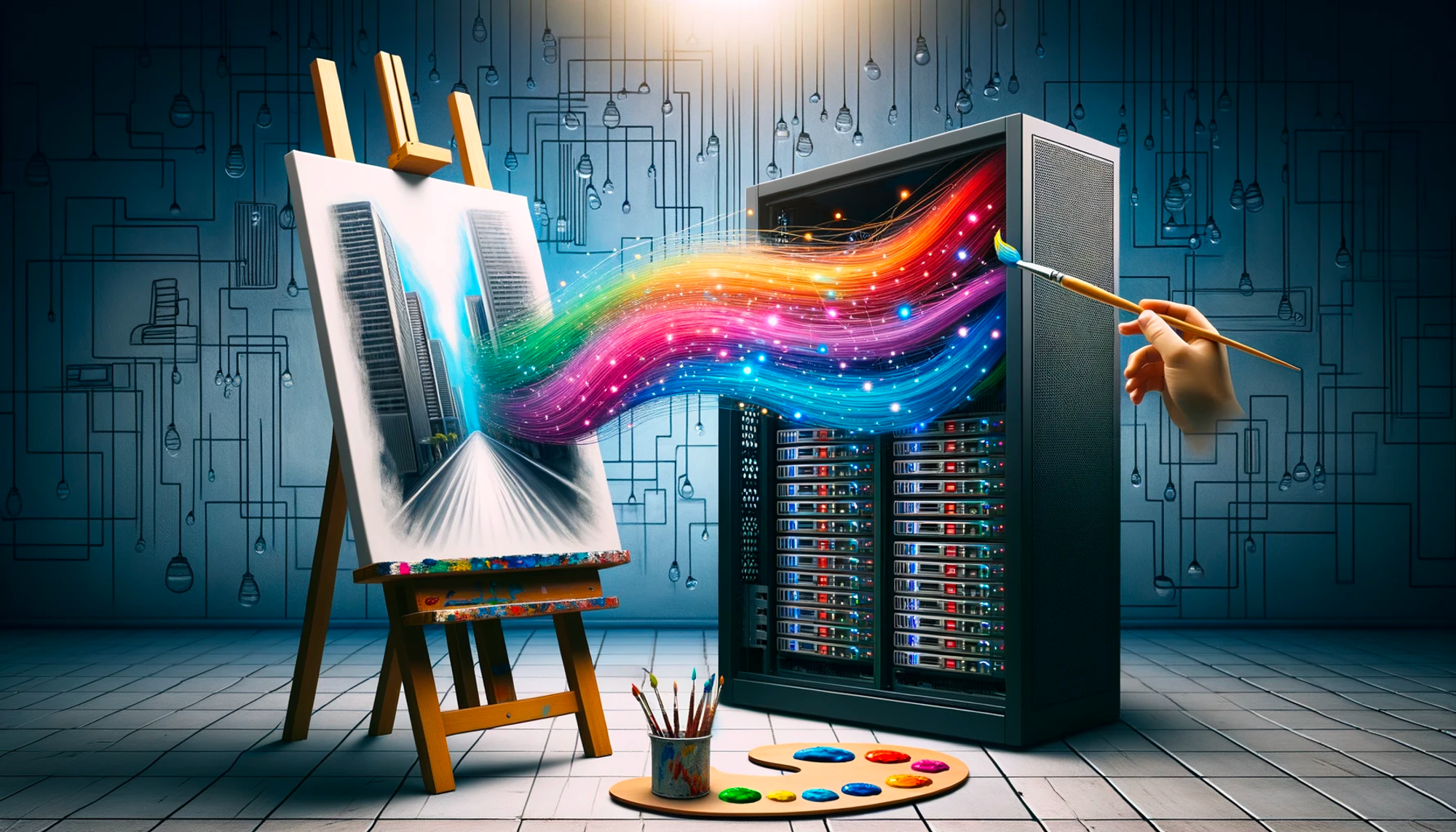 bagaimana cara kerja generator ai art - generator ai art