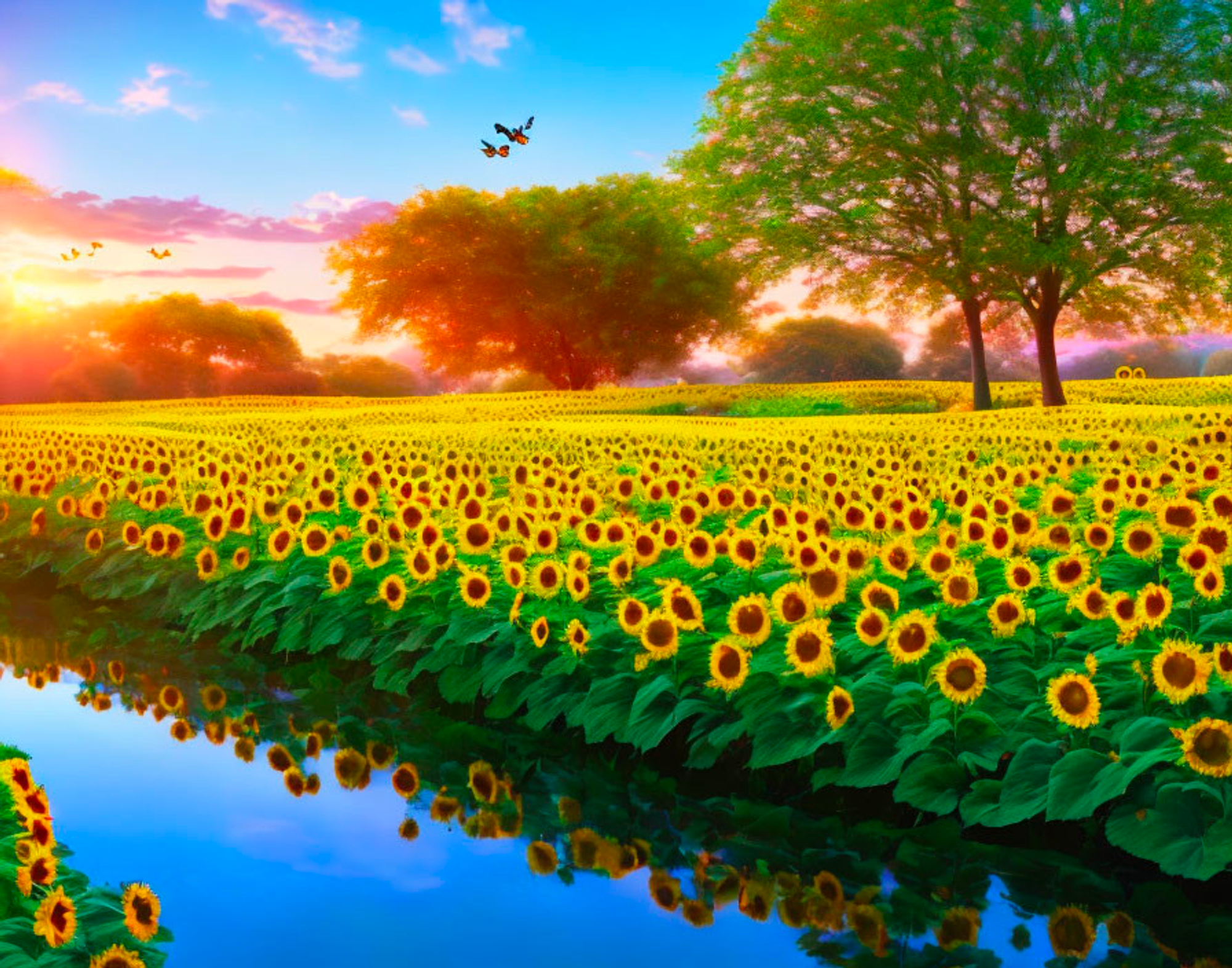 Seni AI dibuat oleh Deep Dream - generator seni AI