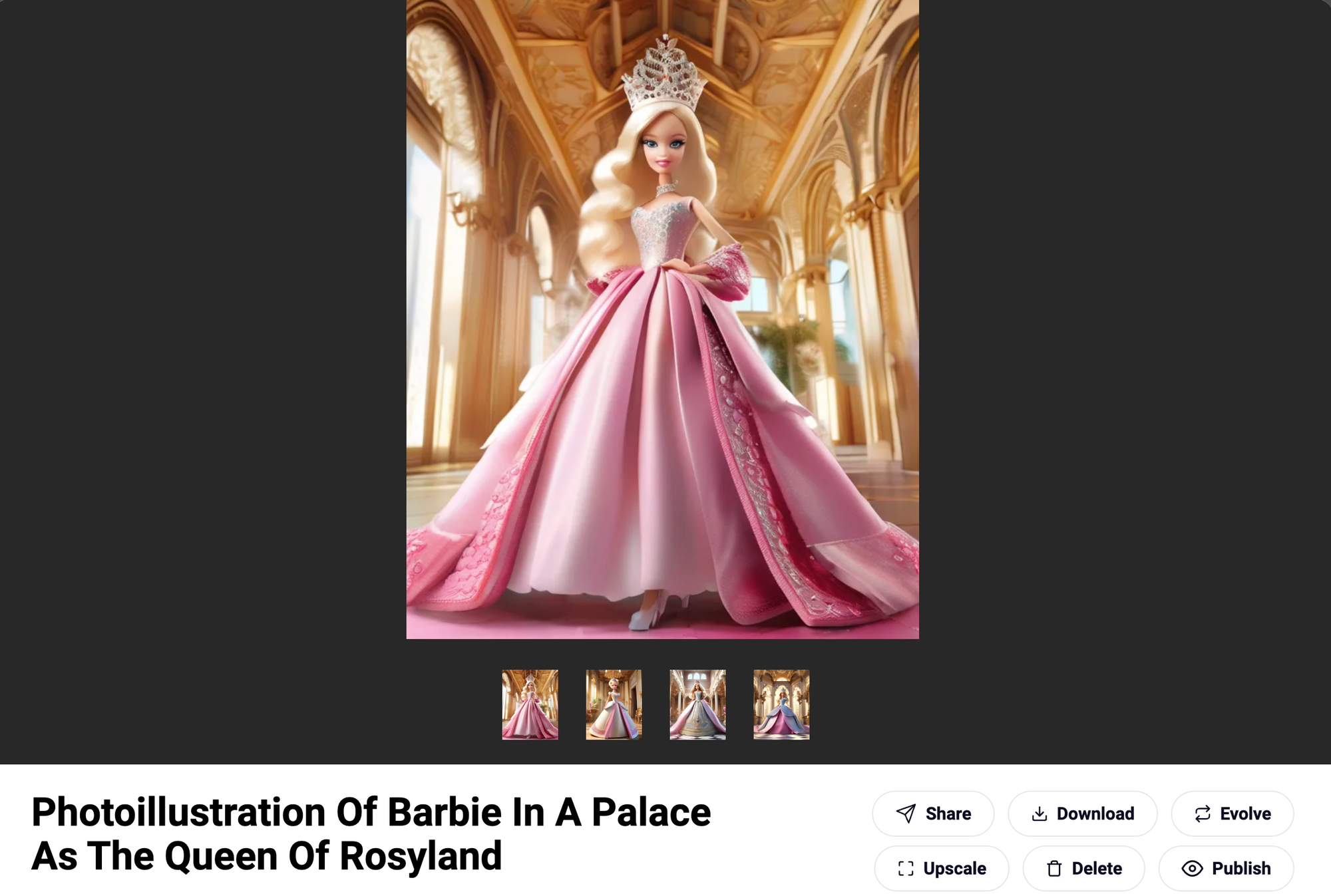 AI Berbintang - Generator seni AI