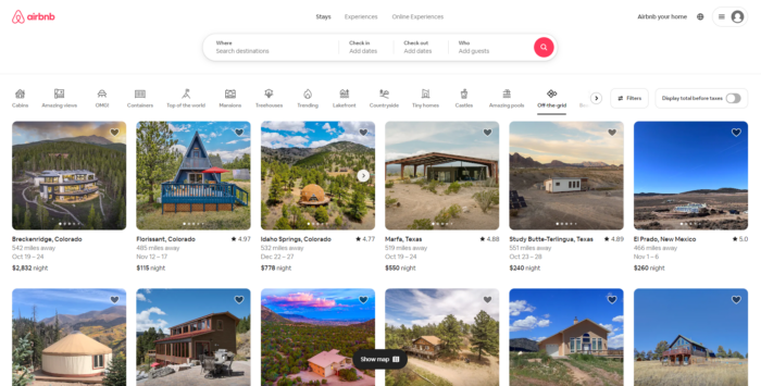 optimasi situs web airbnb