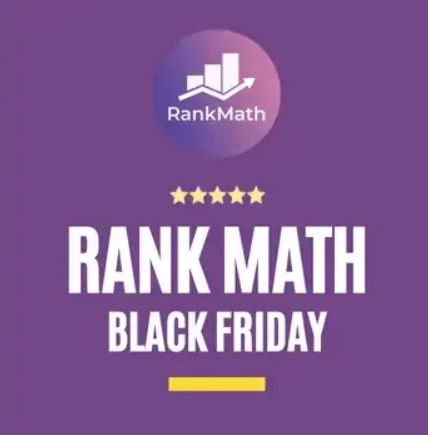 Classificação matemática da oferta da Black Friday 2023: US$ 4,9/mês + oferta vitalícia 1 rank math black friday sale