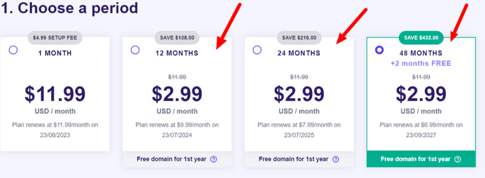 Hostinger ブラック フライデー セール 2023: 82% オフ + 無料ドメイン + 無料 SSL 4 hostinger promo code